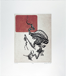 Etching by Andrew Au